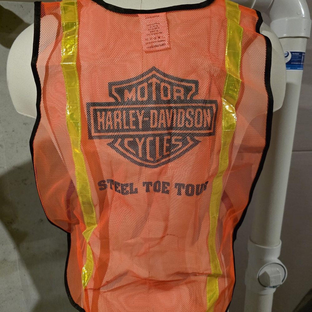 Harley-Davidson Orange Reflective Vest